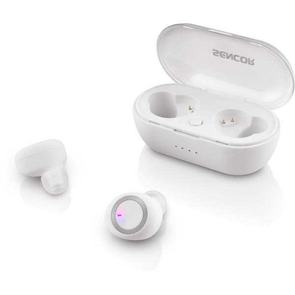 Słuchawki bezprzewodowe douszne Sencor 510BT Bluetooth 5.0 do 7h etui IP44